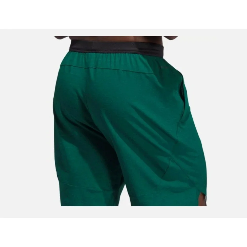Adidas Aeroready Axis Woven 3.0 Training Shorts Green Black Men's Size 2XL